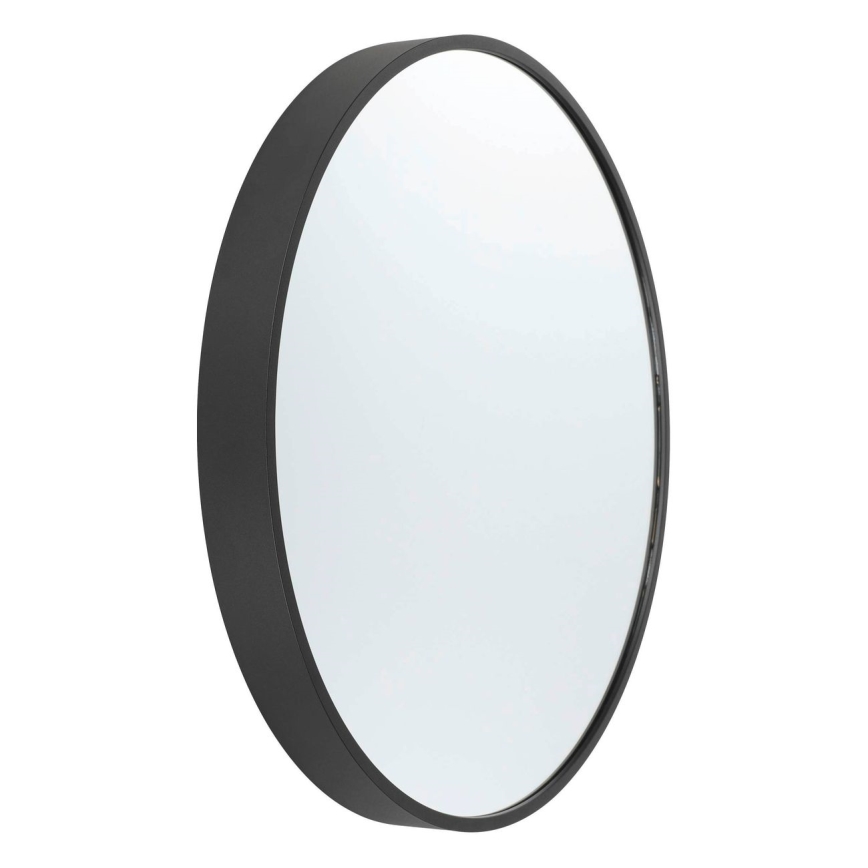 Eglo - Wall mirror d. 40 cm black