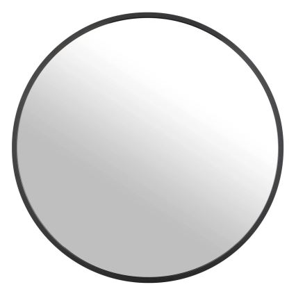 Eglo - Wall mirror d. 40 cm black