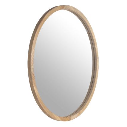 Eglo - Wall mirror d. 70 cm brown