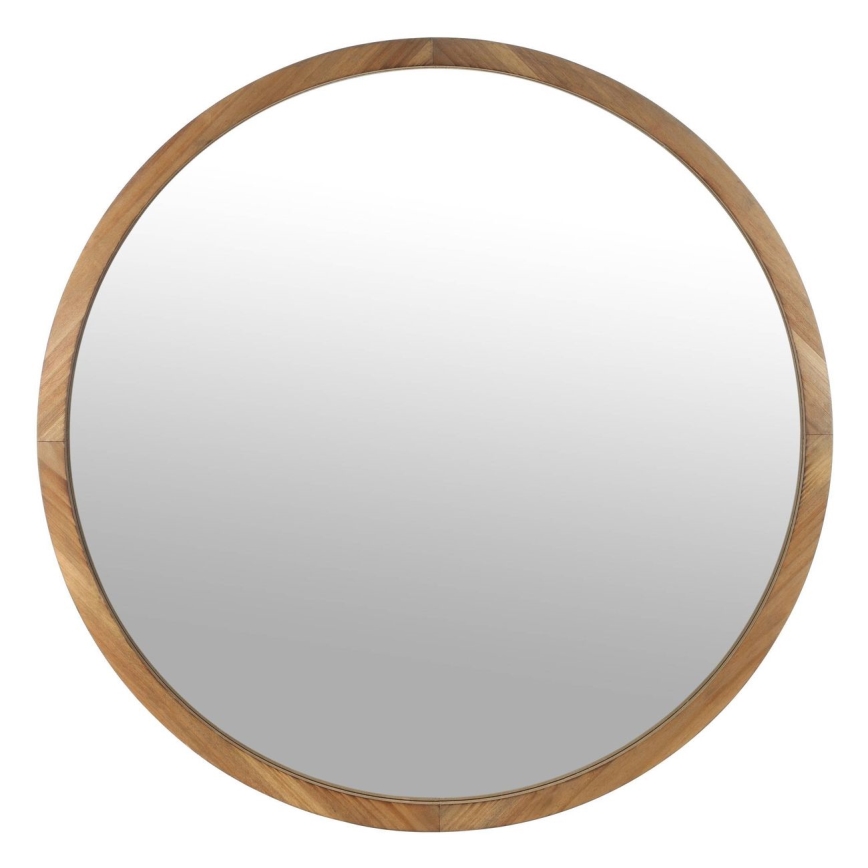 Eglo - Wall mirror d. 70 cm brown
