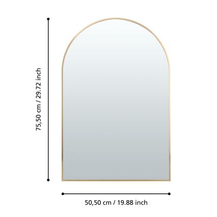 Eglo 425057 - AMBERY Wall Mirror 75,5x50,5 cm Gold