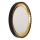 Eglo 425062 - BONTANG Wall Mirror Ø 90 cm Black/Gold
