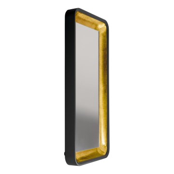 Eglo 425063 - BONTANG Wall Mirror 120 x 60 cm Black/Gold