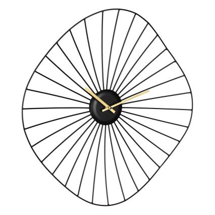Eglo - Wall clock 1xAA 50x50 cm black