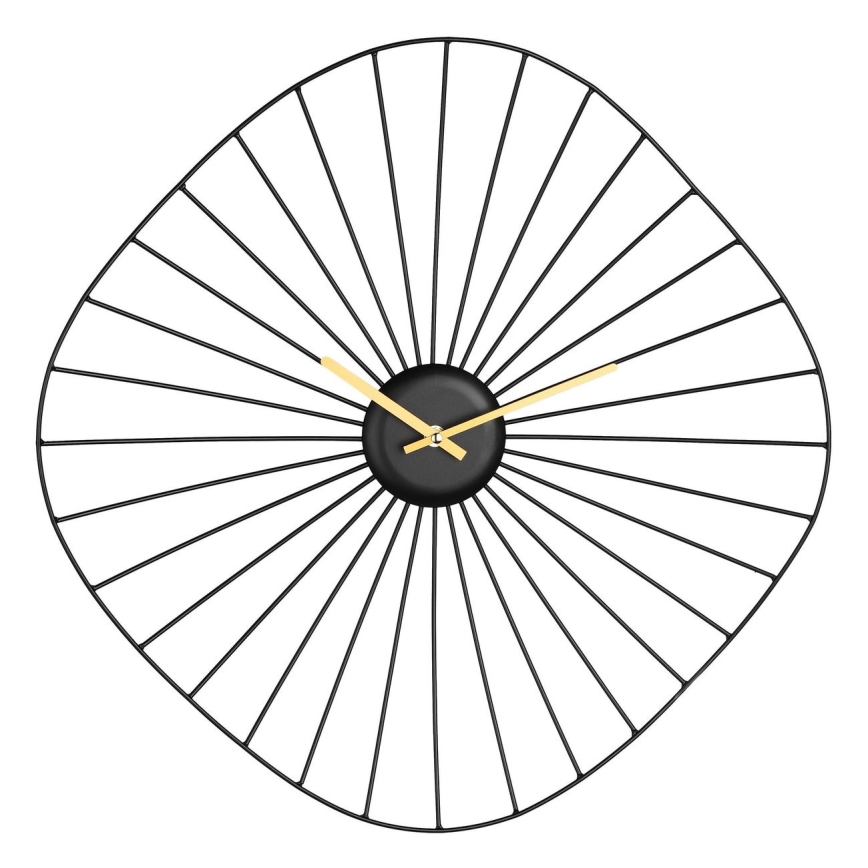 Eglo - Wall clock 1xAA 50x50 cm black