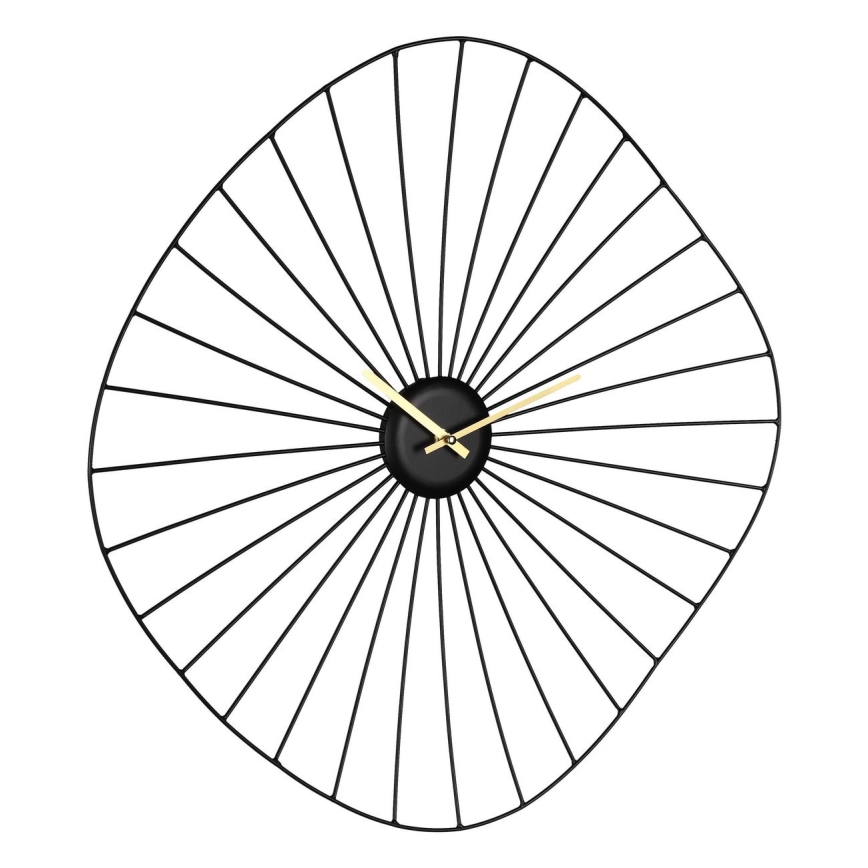 Eglo - Wall clock 1xAA 60x60 cm black