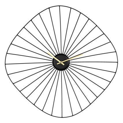 Eglo - Wall clock 1xAA 60x60 cm black