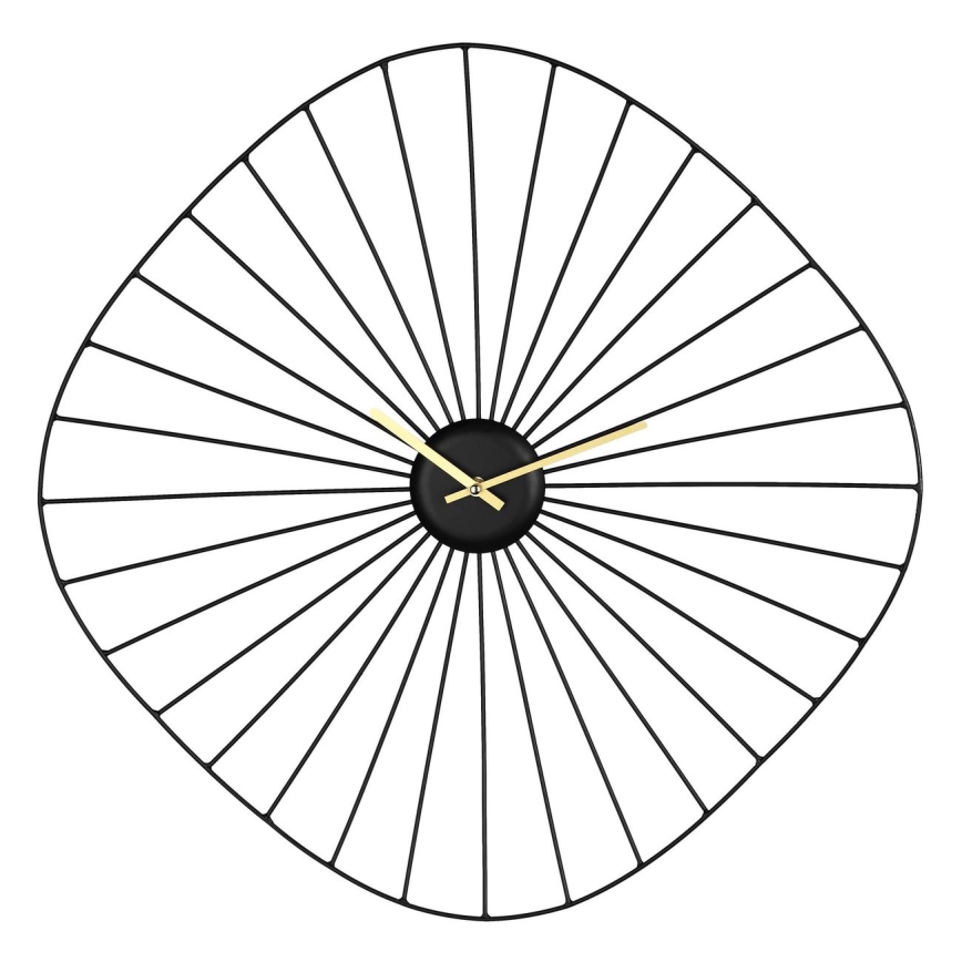 Eglo - Wall clock 1xAA 60x60 cm black