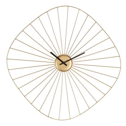 Eglo 425517 - MATSUMOTO Wall Clock 1xAA 60x60 cm Gold