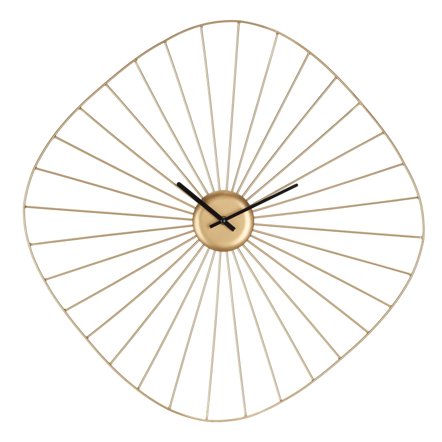 Eglo 425517 - MATSUMOTO Wall Clock 1xAA 60x60 cm Gold