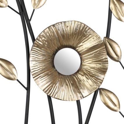 Eglo - Wall decoration 100x38,5 cm black/gold