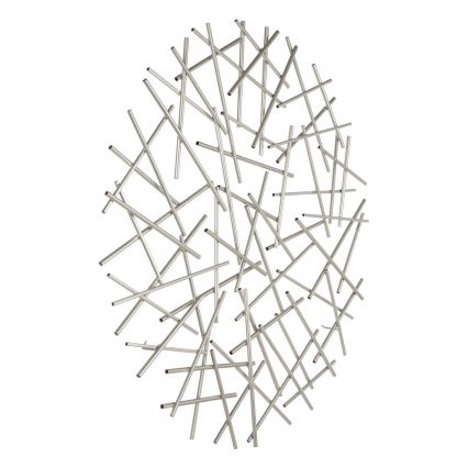 Eglo -  Wall decoration d. 81 cm matte chrome