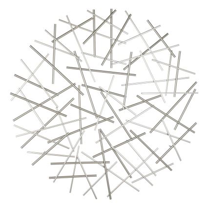 Eglo -  Wall decoration d. 81 cm matte chrome