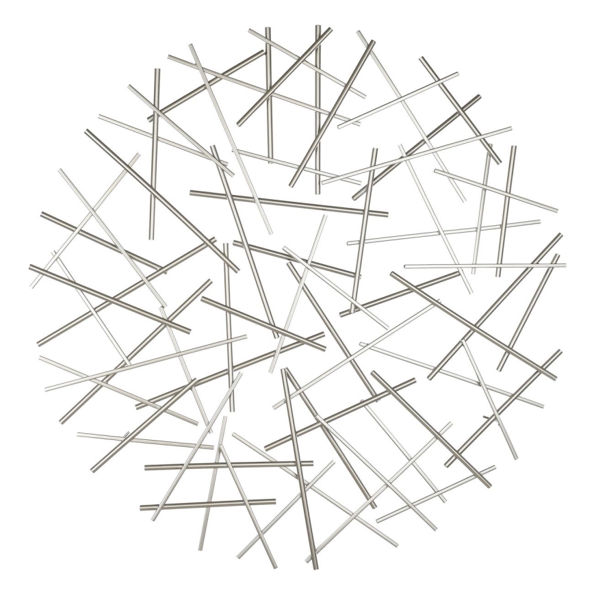 Eglo -  Wall decoration d. 81 cm matte chrome