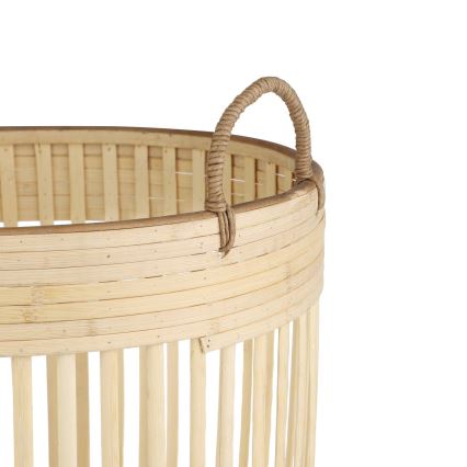Eglo - Decorative basket 50x36 cm bamboo