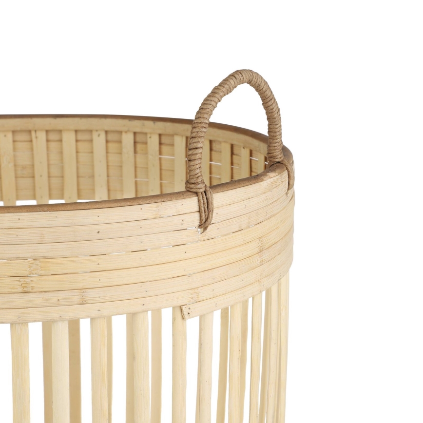 Eglo - Decorative basket 50x36 cm bamboo