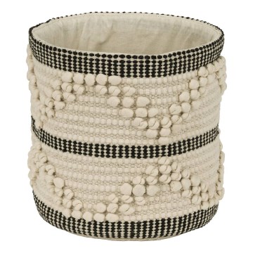 Eglo 426563 - TOYAMA Decorative Basket 20 x 20 cm, Beige/Black