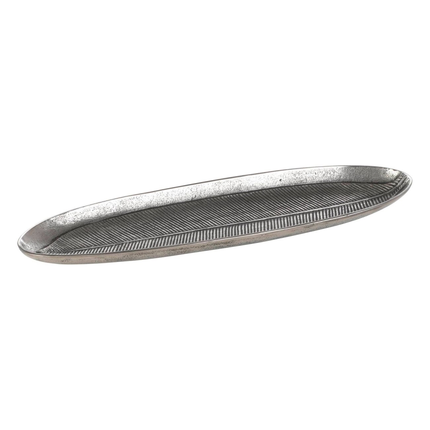 Eglo - Decorative tray 16,5x54 cm silver