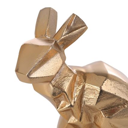 Eglo - Metal decoration 17,5x16 cm rabbit/gold