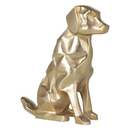 Eglo - Metal decoration 24,5x20 cm dog/gold