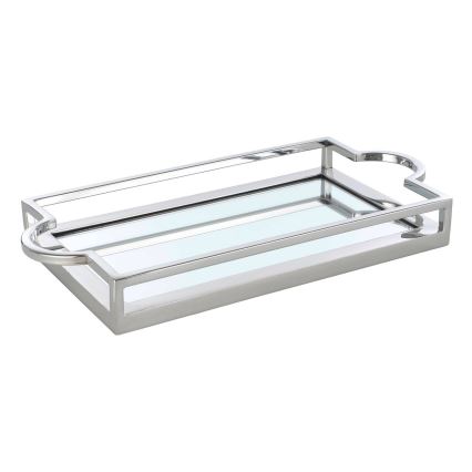 Eglo - Decorative tray 23x45 cm shiny chrome