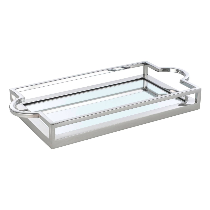 Eglo - Decorative tray 23x45 cm shiny chrome