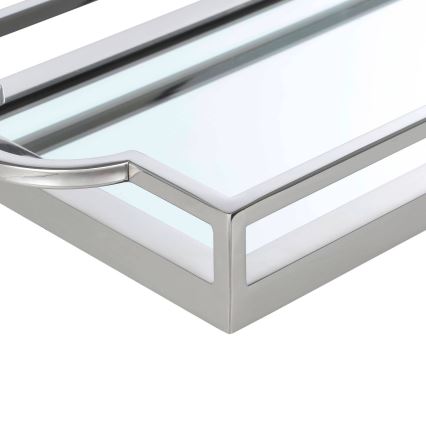 Eglo - Decorative tray 23x45 cm shiny chrome