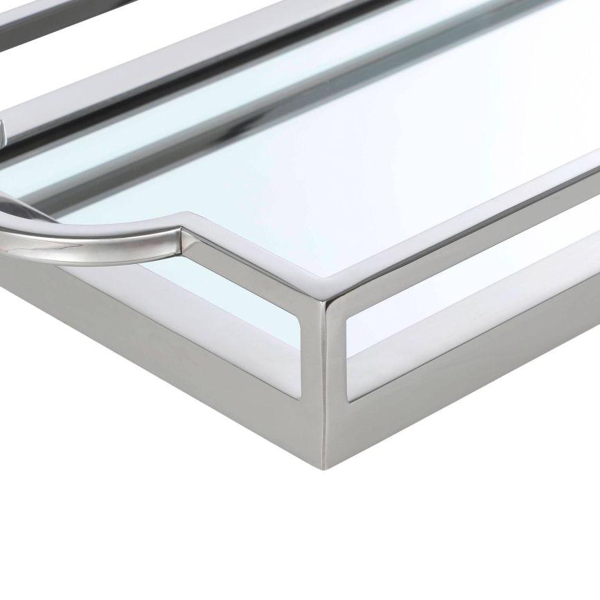Eglo - Decorative tray 23x45 cm shiny chrome