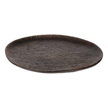 Eglo 427152 - FORLEYET decorative tray, Ø 26.5 cm, brown