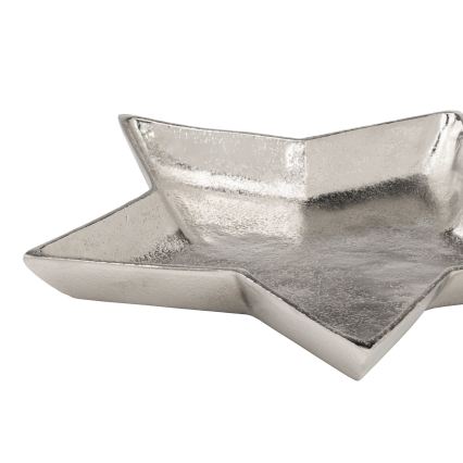 Eglo 427425 - AMBOLOSY Decorative Tray 30x32 cm Silver