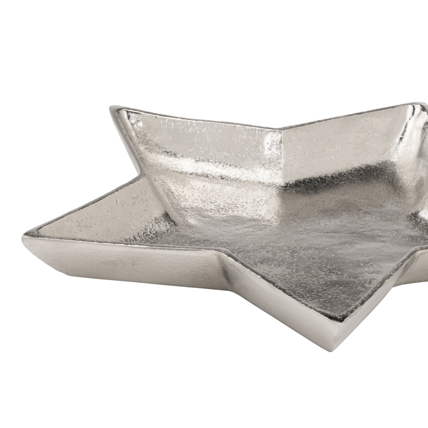 Eglo 427425 - AMBOLOSY Decorative Tray 30x32 cm Silver