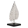 Eglo 427482 - GIFU metal decoration 27x16 cm silver/black