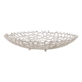 Eglo 427488 - KIMITSU Decorative Bowl, Ø 45 cm, Silver