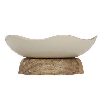 Eglo - Decorative tray d. 14,5 cm beige