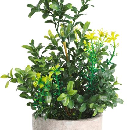 Eglo - Artificial plant in a flowerpot 25x15 cm