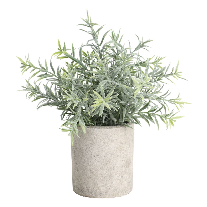 Eglo - Artificial plant in a flowerpot 24x16 cm