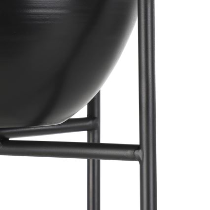 Eglo - Metal flowerpot 73x23,5 cm black