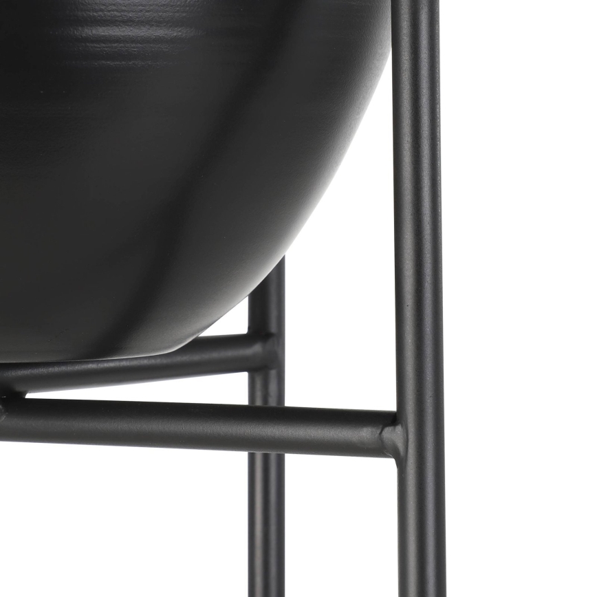 Eglo - Metal flowerpot 73x23,5 cm black