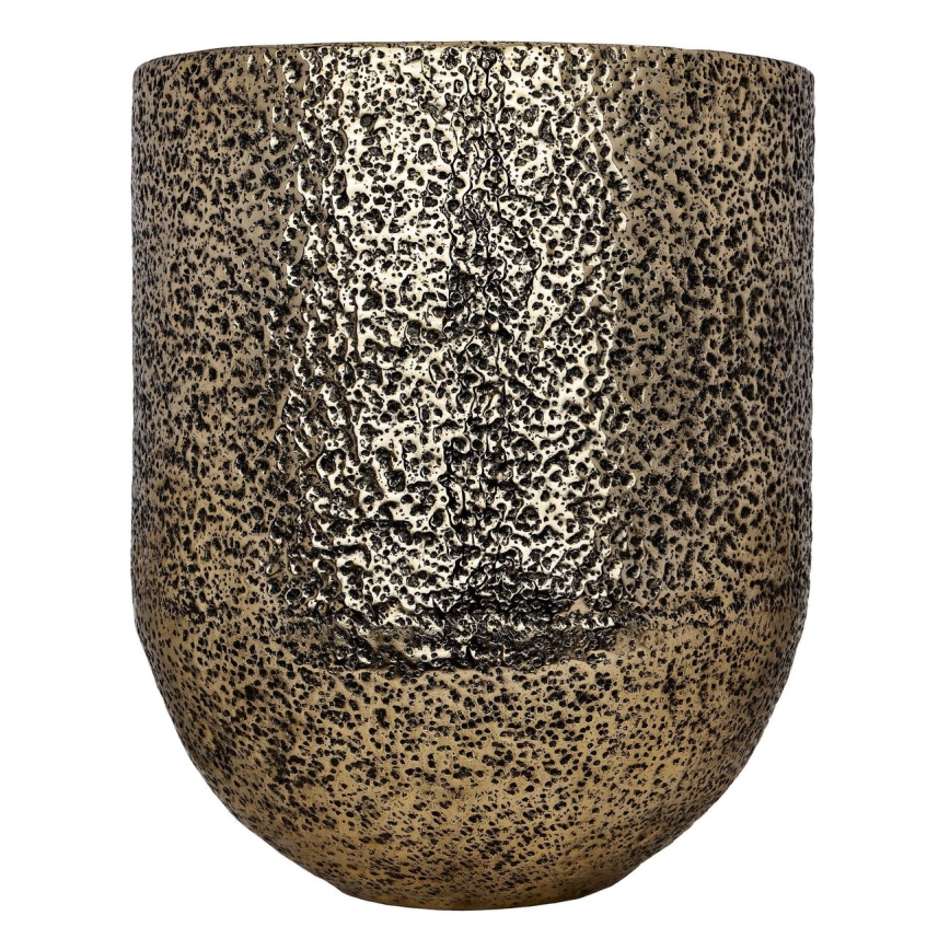 Eglo - Metal flowerpot 50x42 cm gold