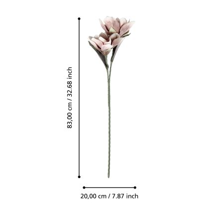 Eglo - Artificial flower 83 cm pink