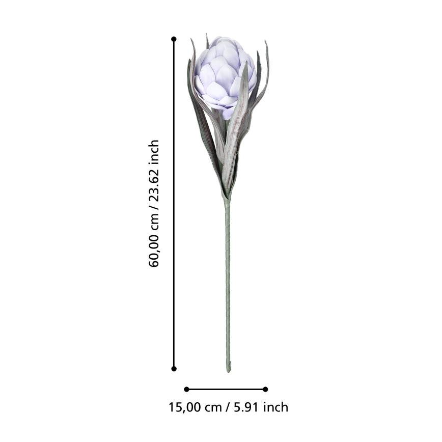 Eglo - Artificial flower 60 cm purple