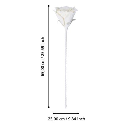 Eglo - Artificial flower 65 cm white