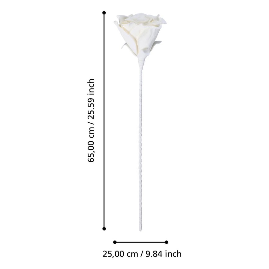 Eglo - Artificial flower 65 cm white
