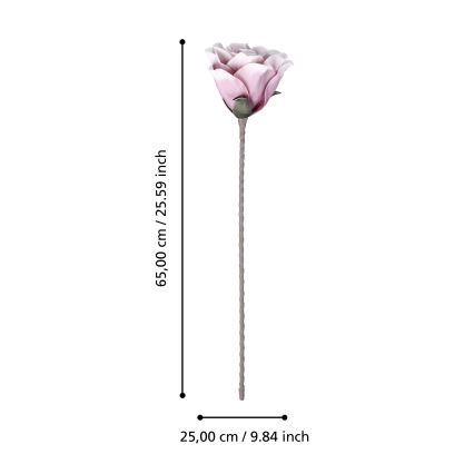 Eglo - Artificial flower 65 cm pink