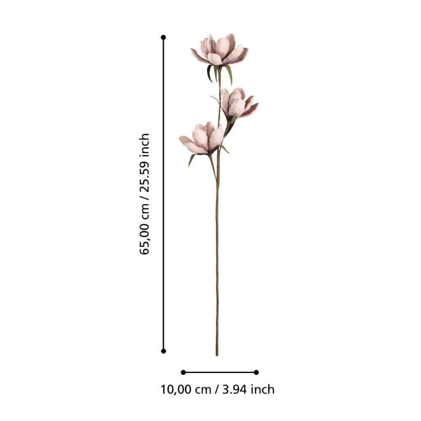 Eglo - Artificial flower 65 cm pink