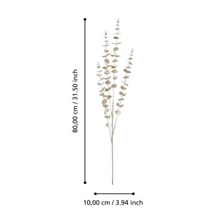 Eglo - Artificial flower 80 cm gold