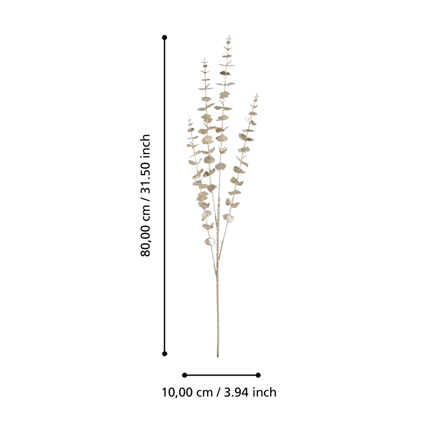 Eglo - Artificial flower 80 cm gold
