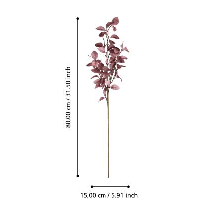 Eglo - Artificial flower 80 cm pink