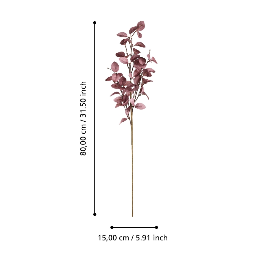 Eglo - Artificial flower 80 cm pink