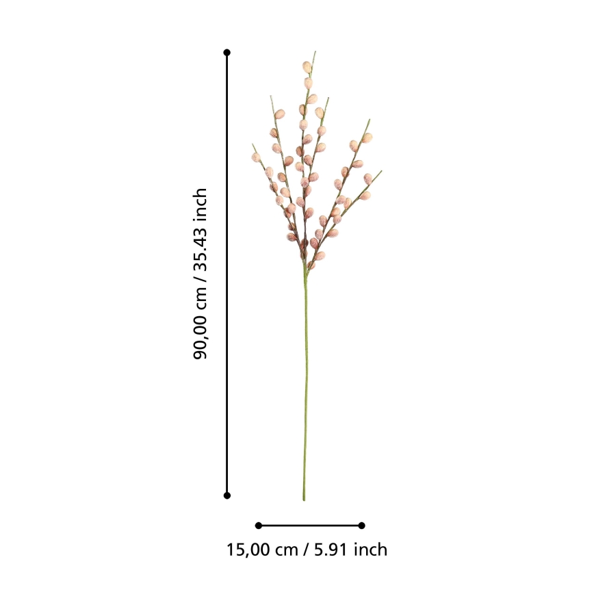 Eglo - Artificial flower 90 cm pink